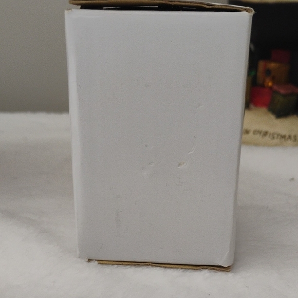 Hinged Trinket Box Red and Gold Birdhouse Ornament - Picture 4 of 5